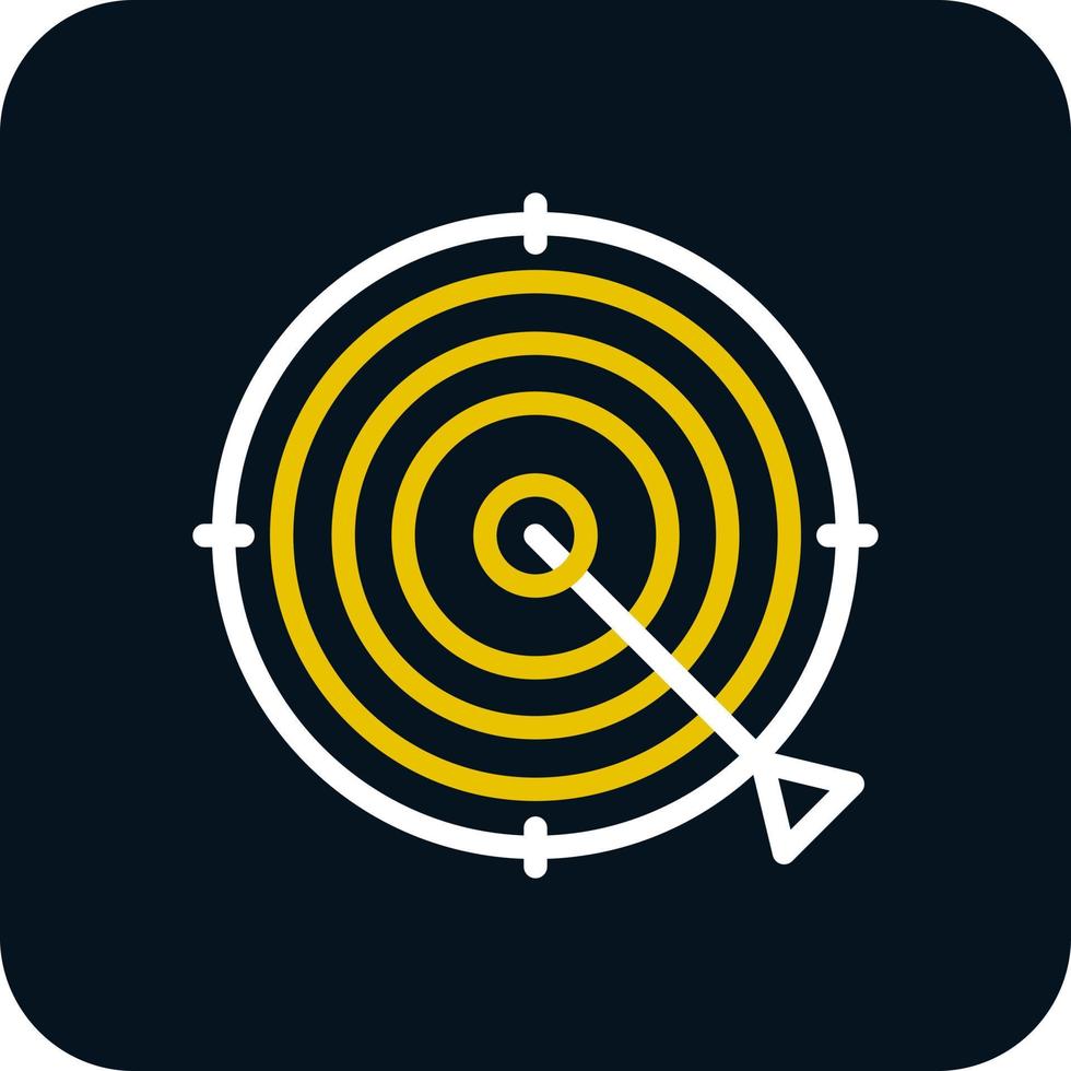 Behavioral Targeting-Vektor-Icon-Design vektor