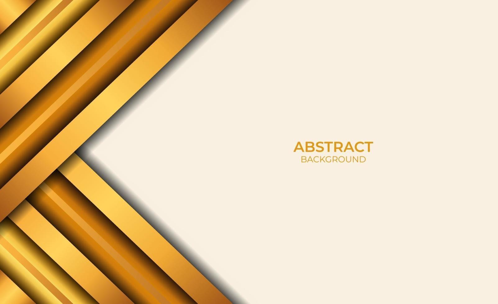 abstrakt stil brun och guld bakgrund vektor