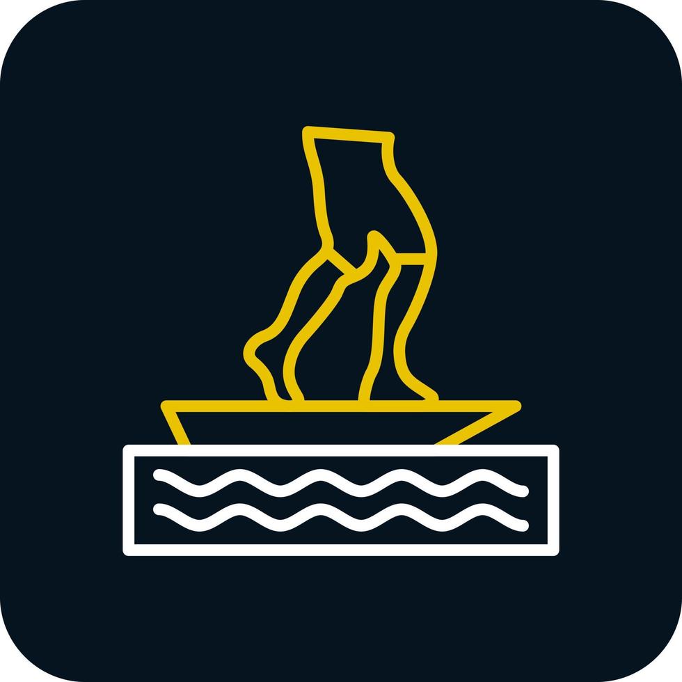 Flowrider-Vektor-Icon-Design vektor