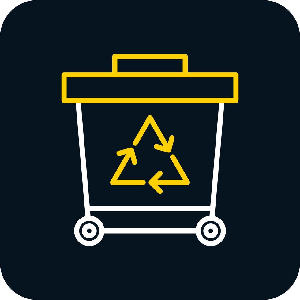 Recycling-Vektor-Icon-Design vektor