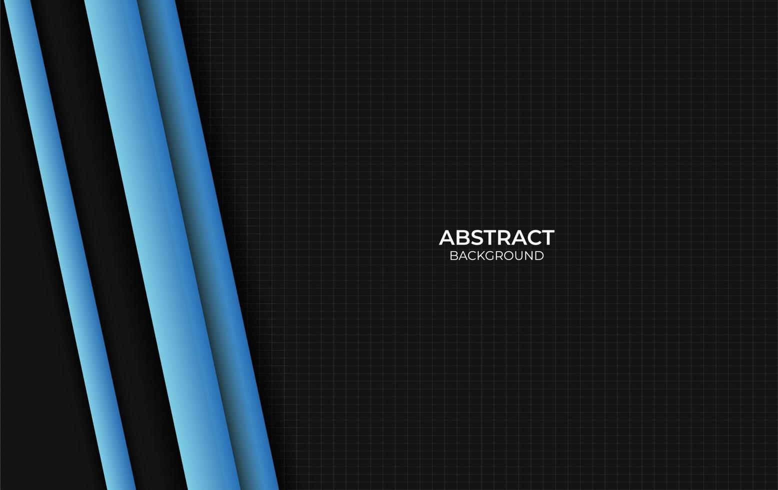 abstrakt design blått och svart vektor