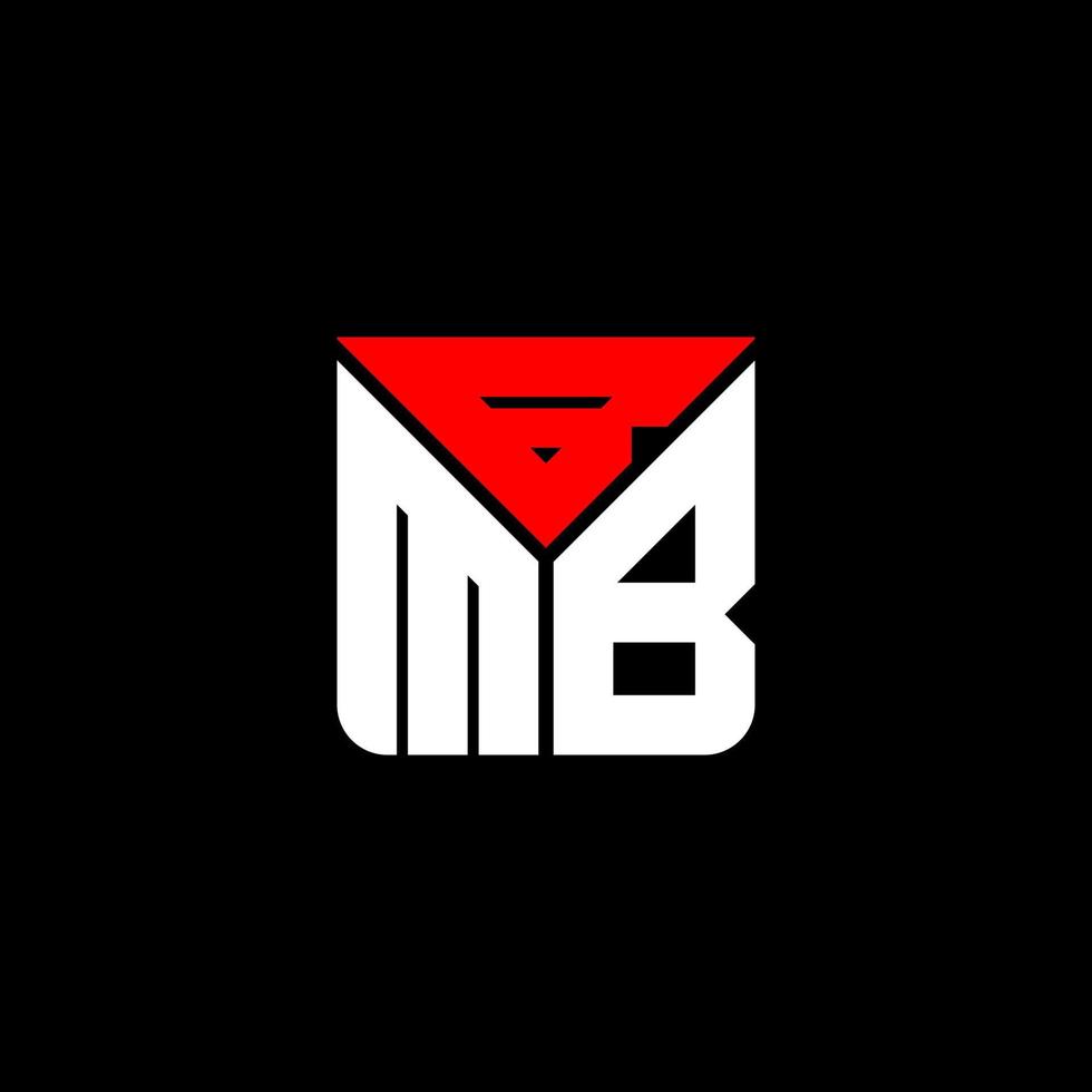 BMB Letter Logo kreatives Design mit Vektorgrafik, BMB einfaches und modernes Logo. vektor