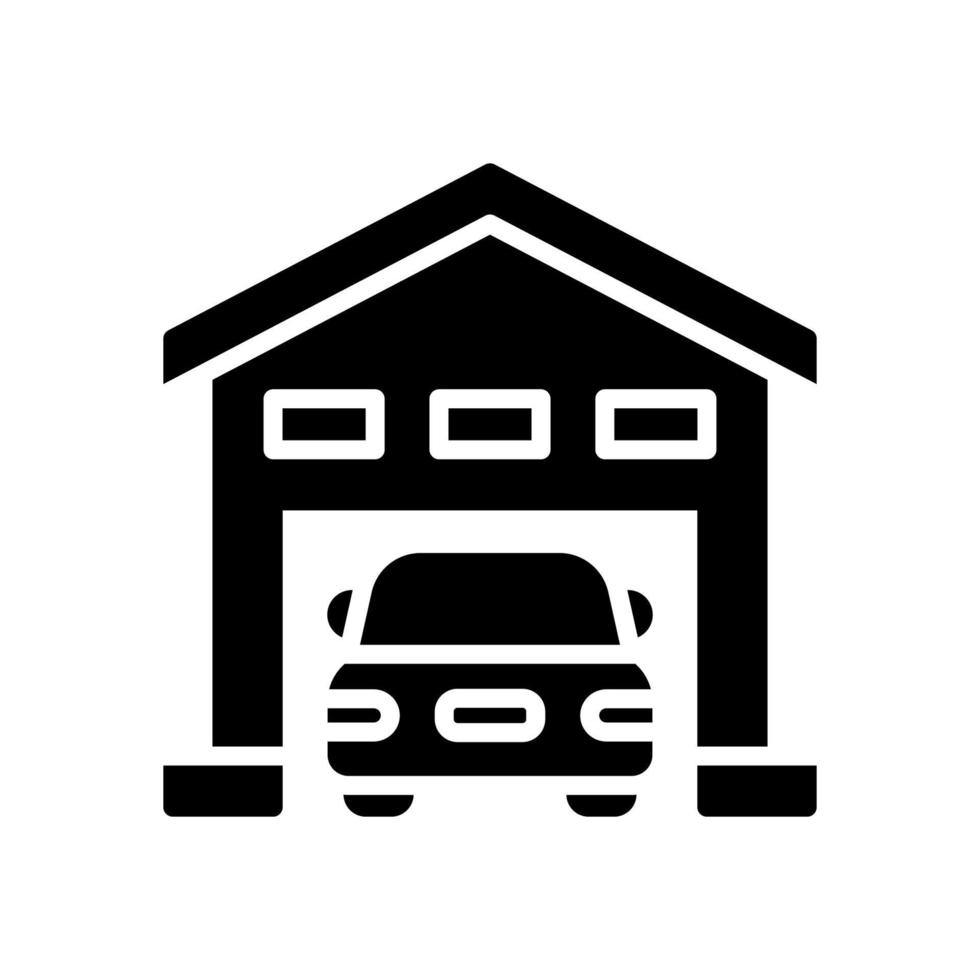 Garage Symbol zum Ihre Webseite Design, Logo, Anwendung, ui. vektor