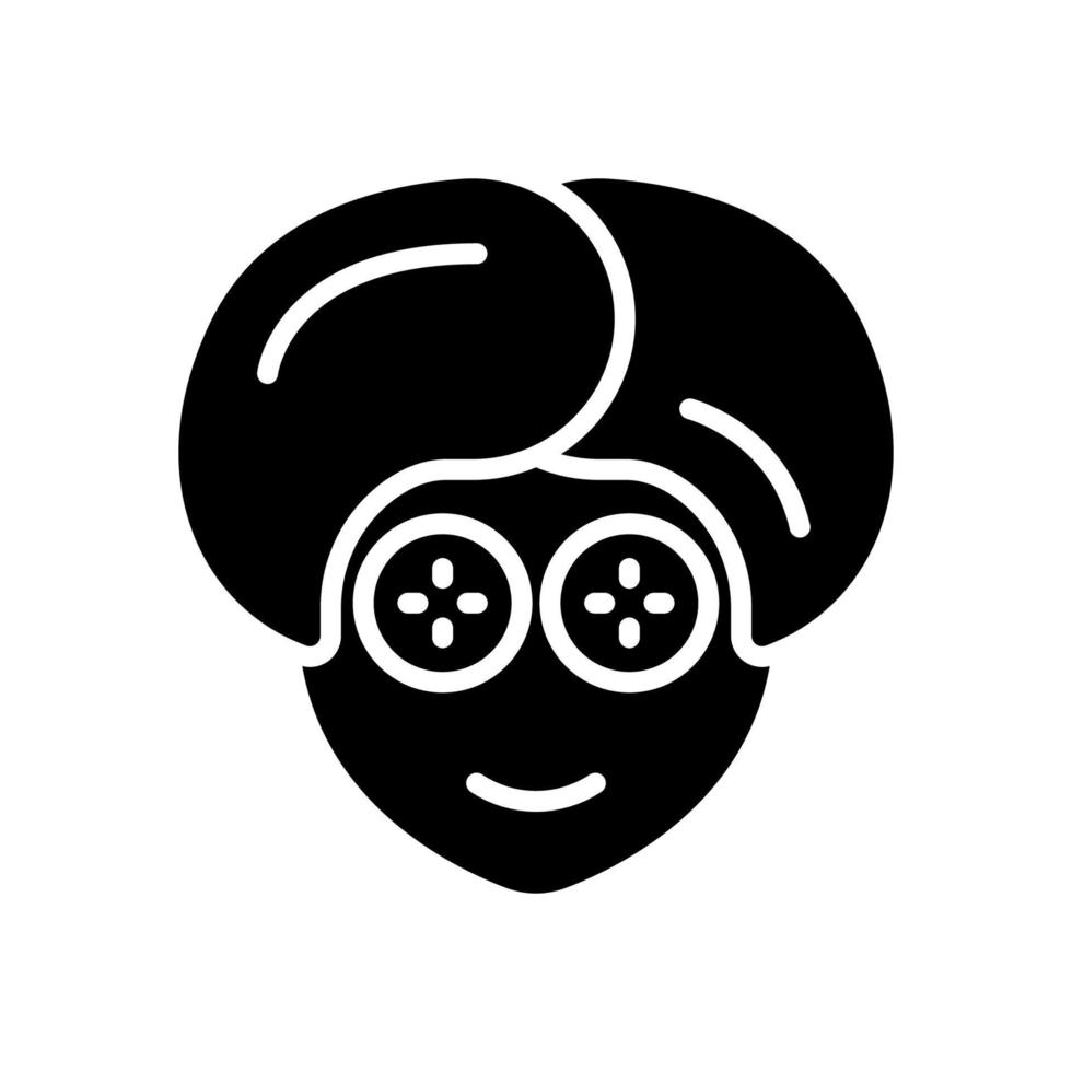 Gesicht Maske Symbol zum Ihre Webseite Design, Logo, Anwendung, ui. vektor
