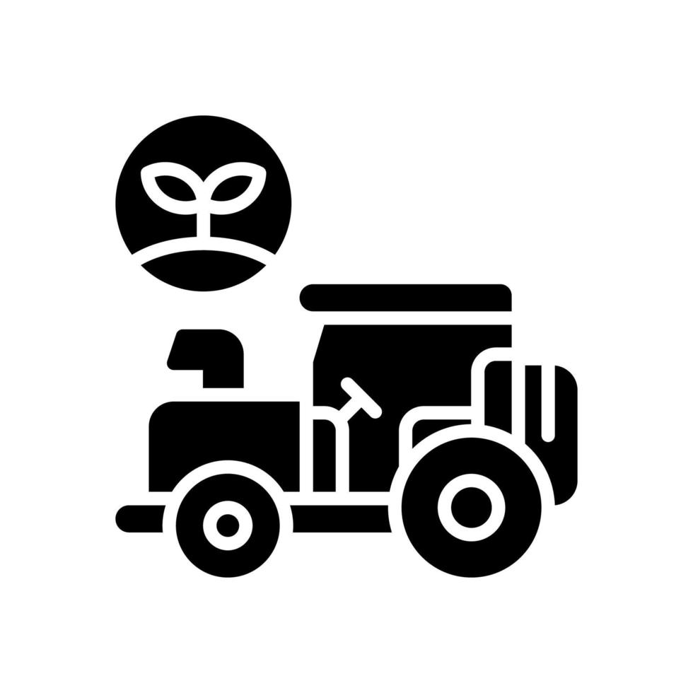 Traktor Symbol zum Ihre Webseite Design, Logo, Anwendung, ui. vektor