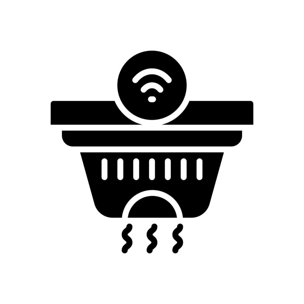 Rauch Detektor Symbol zum Ihre Webseite Design, Logo, Anwendung, ui. vektor