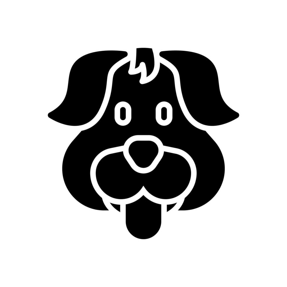 hund ikon för din hemsida design, logotyp, app, ui. vektor