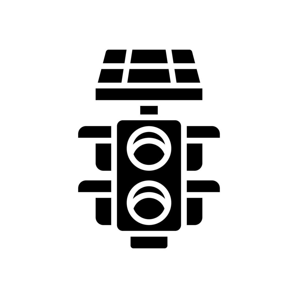 der Verkehr Lampe Symbol zum Ihre Webseite, Handy, Mobiltelefon, Präsentation, und Logo Design. vektor