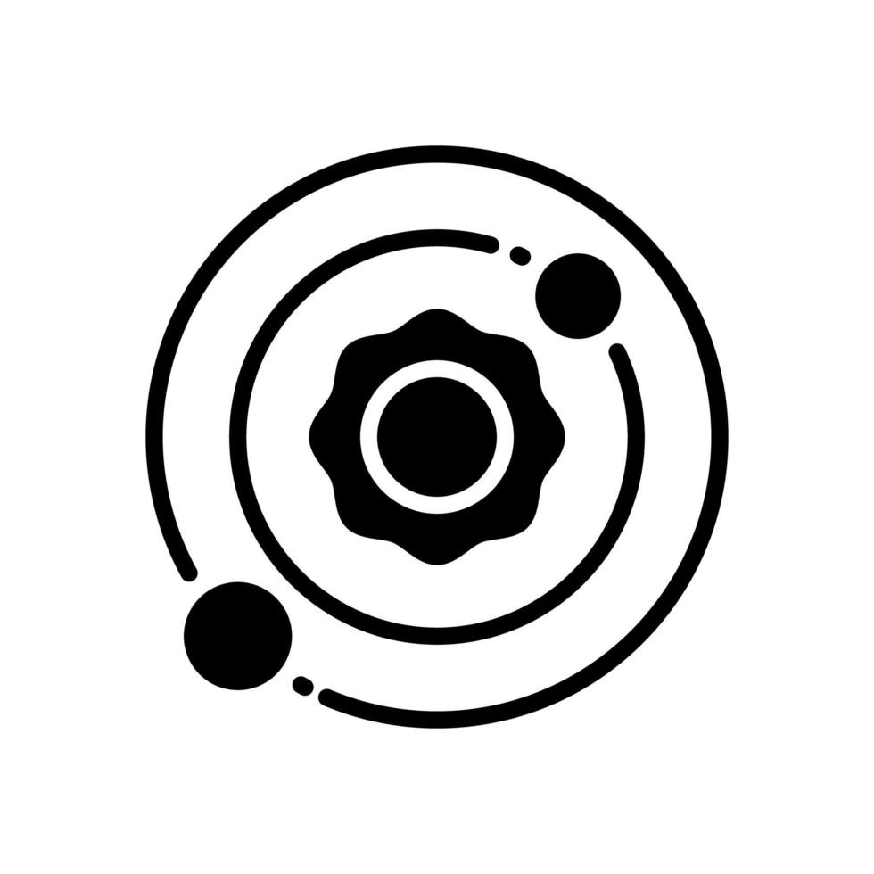 Solar- System Symbol zum Ihre Webseite Design, Logo, Anwendung, ui. vektor