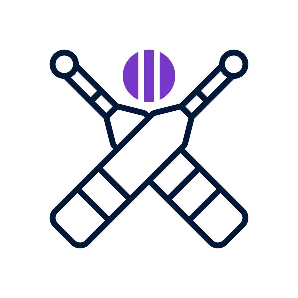 Kricket Symbol zum Ihre Webseite Design, Logo, Anwendung, ui. vektor