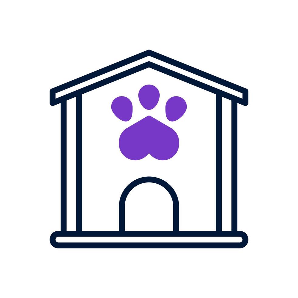 Hund Haus Symbol zum Ihre Webseite Design, Logo, Anwendung, ui. vektor