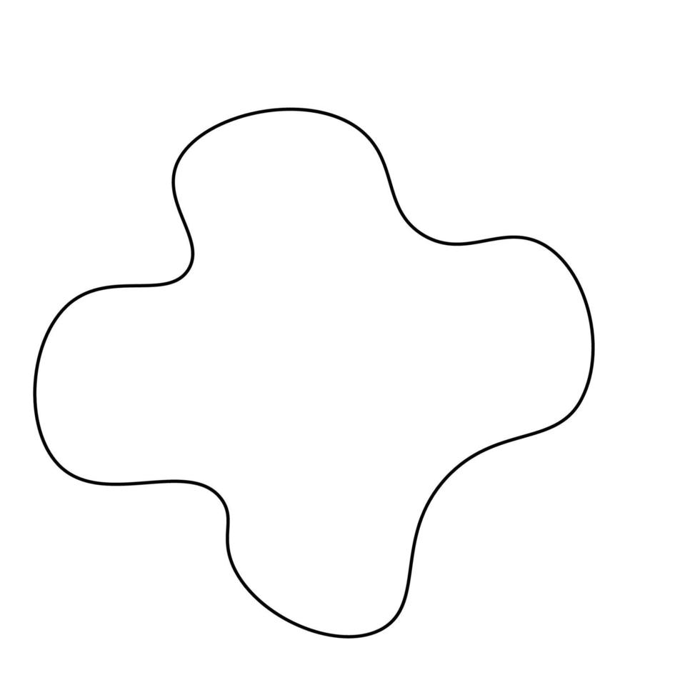 vektor abstrakt form linjekonst