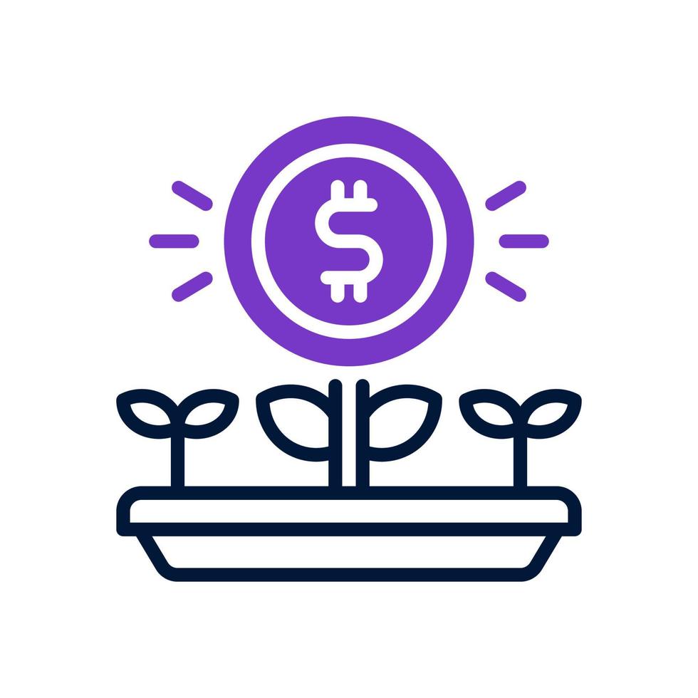 investitionssymbol für ihr website-design, logo, app, ui. vektor
