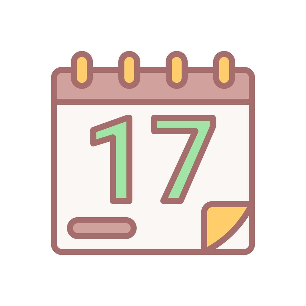 kalender ikon för din hemsida design, logotyp, app, ui. vektor