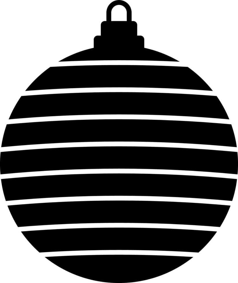 Weihnachten Ball Symbol, eben Design Beste Vektor Symbol. Vektor Symbol