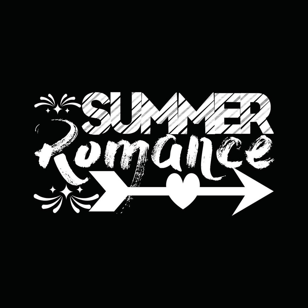 Sommer-T-Shirt-Design vektor