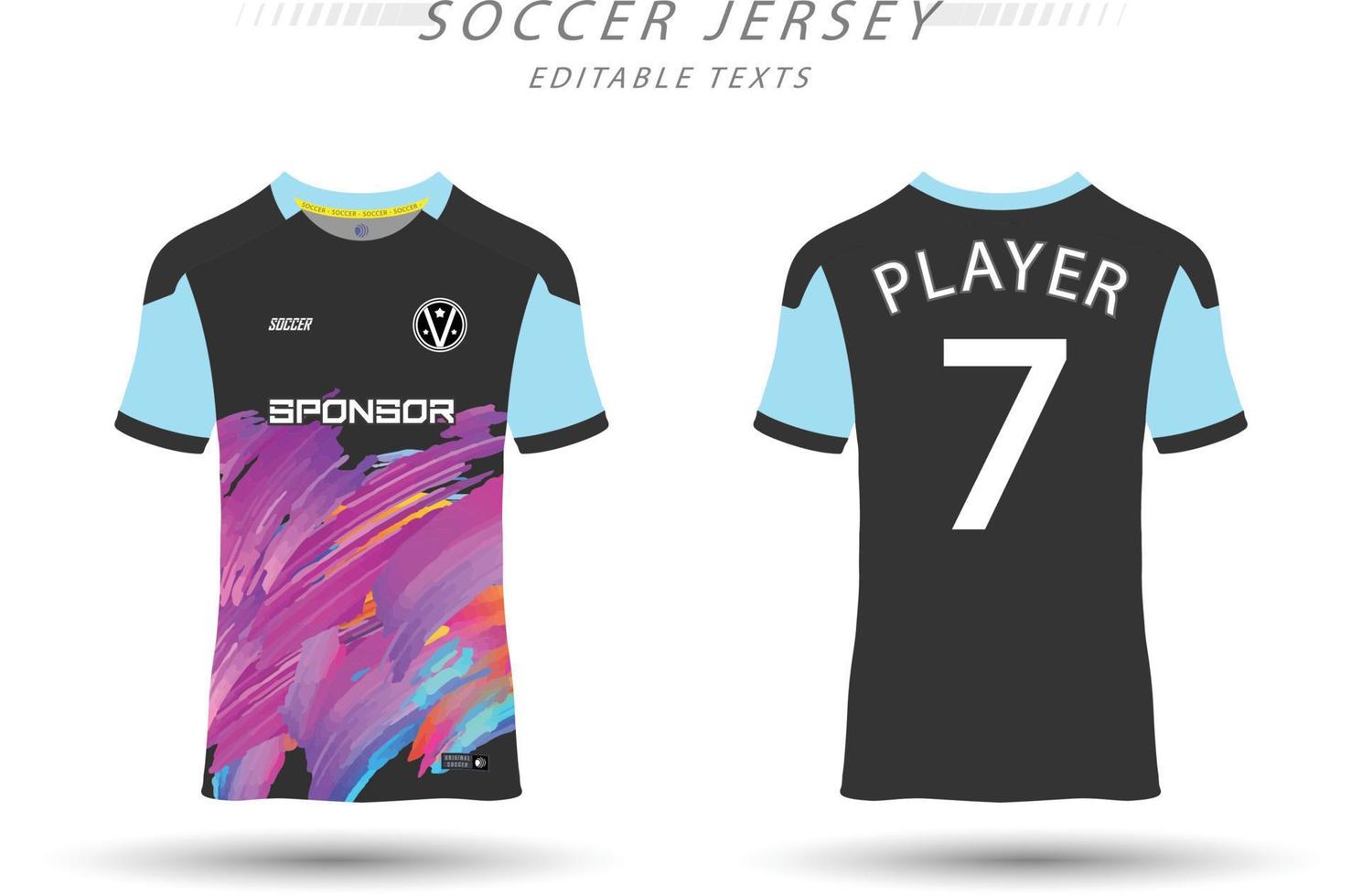 bäst vektor fotboll jersey mall sport t skjorta design