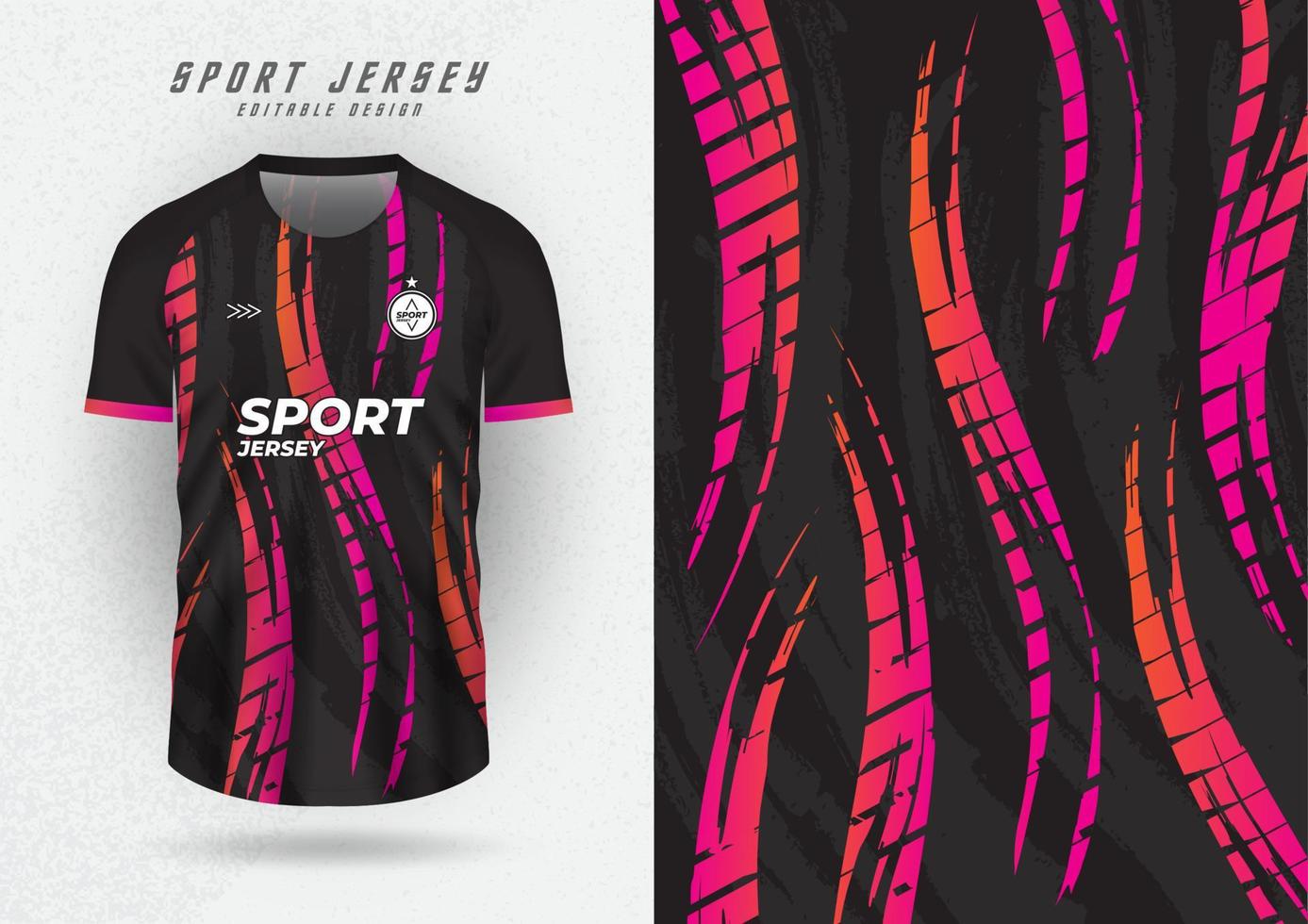 Hintergrund zum Sport Jersey, Fußball Jersey, Laufen Jersey, Rennen Jersey, schwarz Töne Muster, gebürstet Gradation Muster. vektor