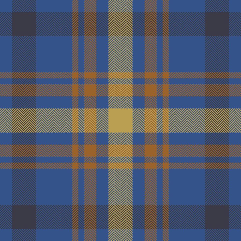 kariertes Karomuster. nahtlose Stoffstruktur. Tartan-Textildruck. vektor