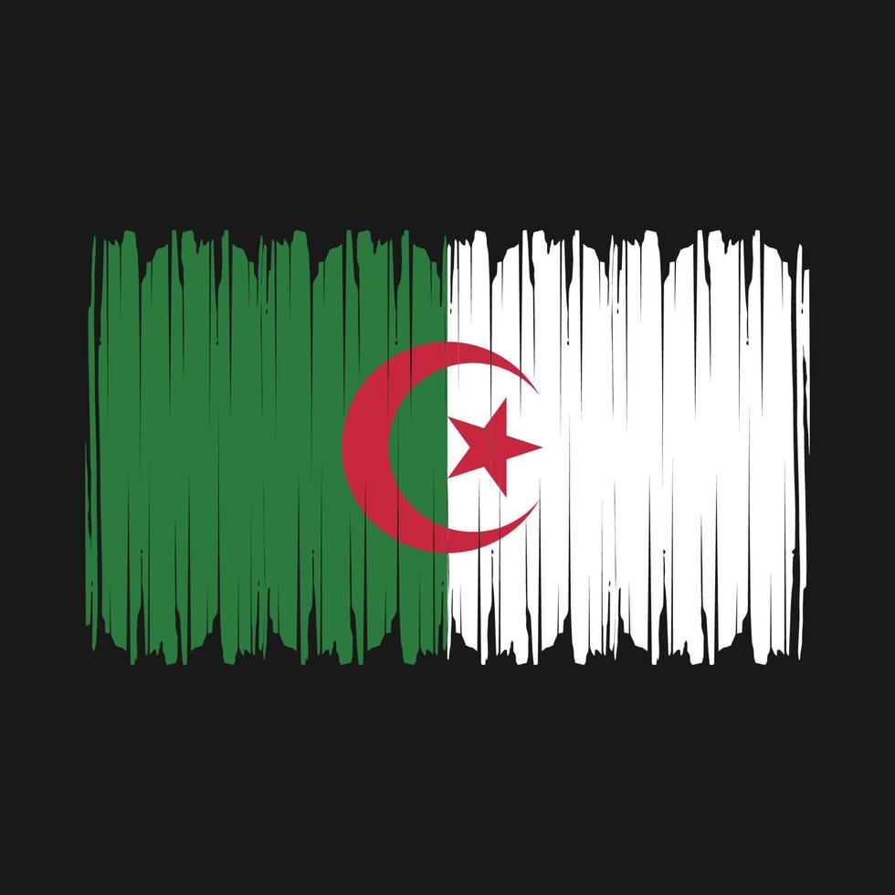 algerien flagge vektor