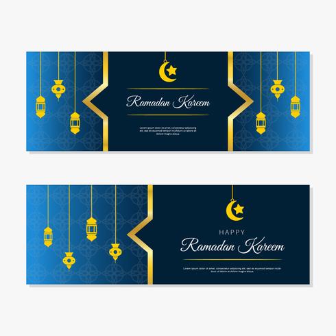 ramadan kareem vektor banner