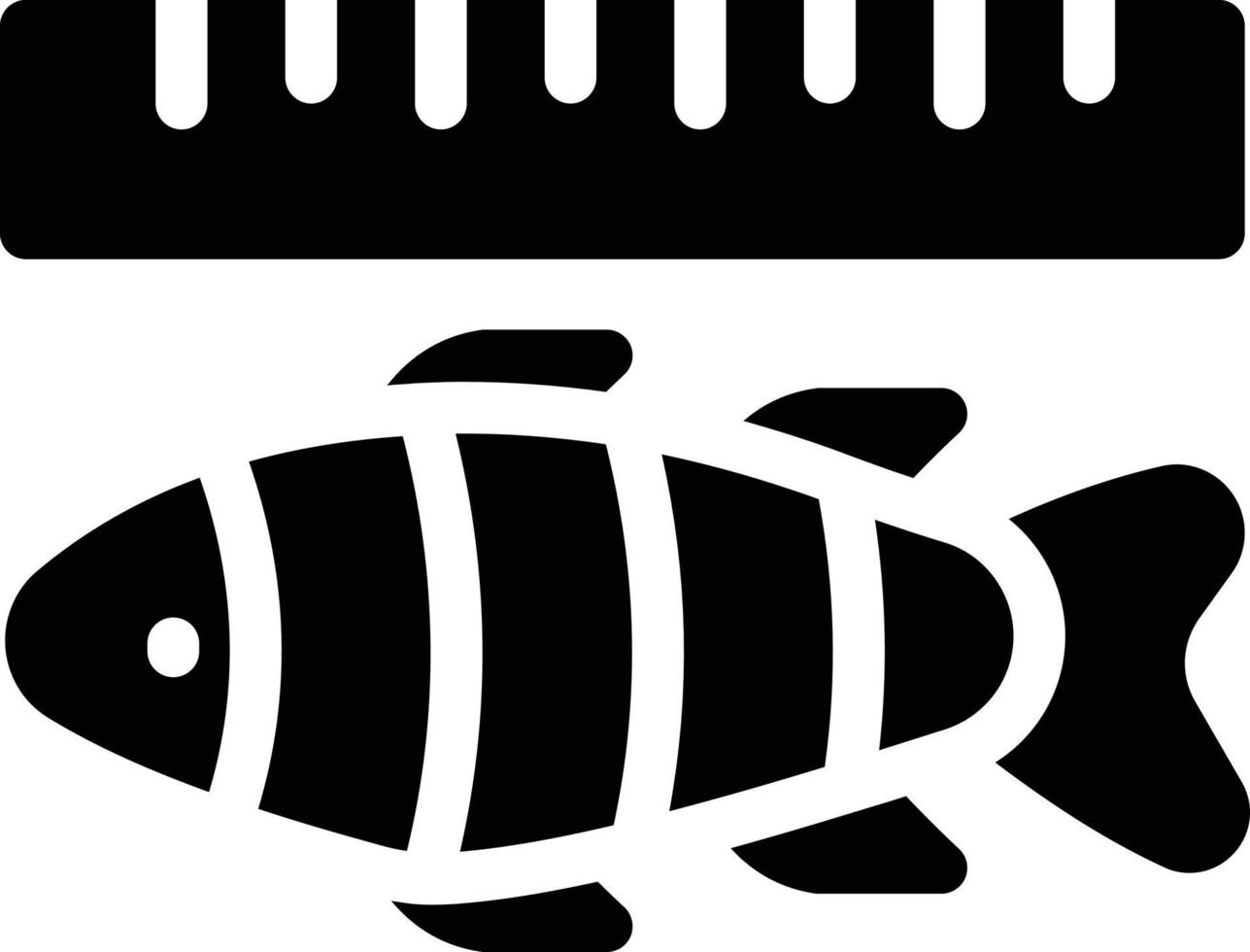 fisk längd vektor illustration på en bakgrund.premium kvalitet symbols.vector ikoner för begrepp och grafisk design.