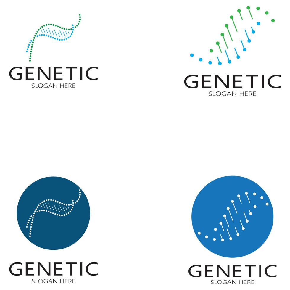 dna-vektor-logo-design-vorlage.modernes medizinisches logotype.laborwissenschaft symbol symbol.farbenfroher pharmakologie-zeichen-vektor vektor