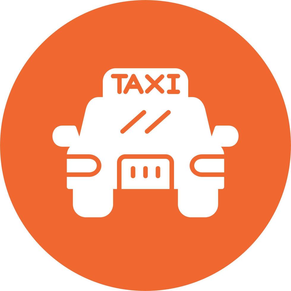 Taxi-Vektor-Symbol vektor