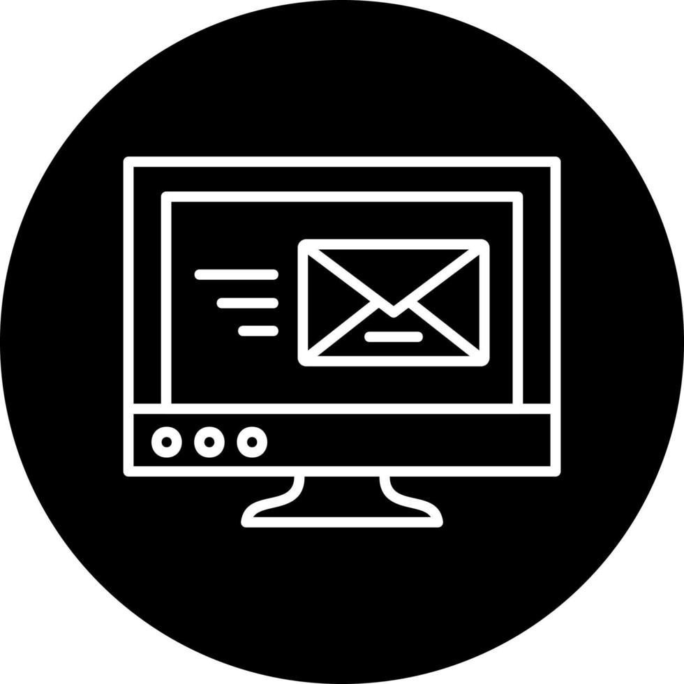 Computer Email Vektor Symbol