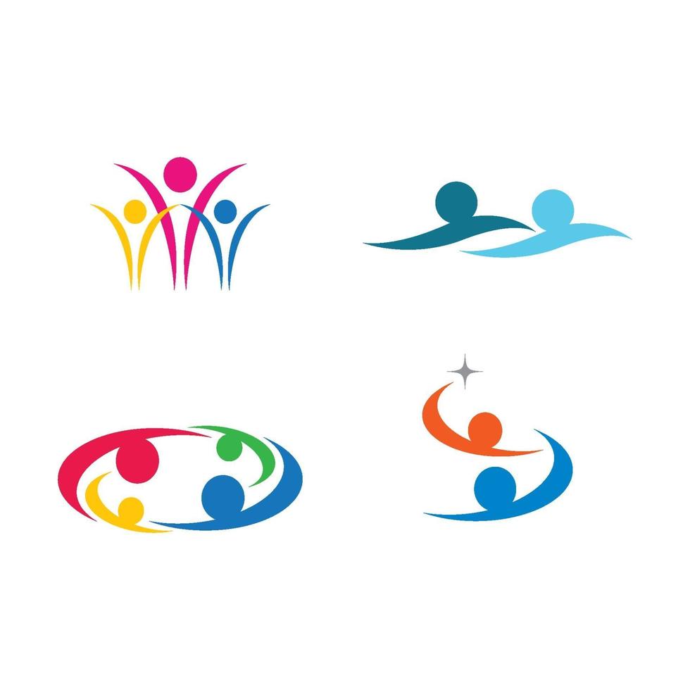 community care logo bilder design vektor