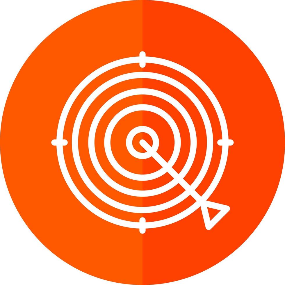 Behavioral Targeting-Vektor-Icon-Design vektor