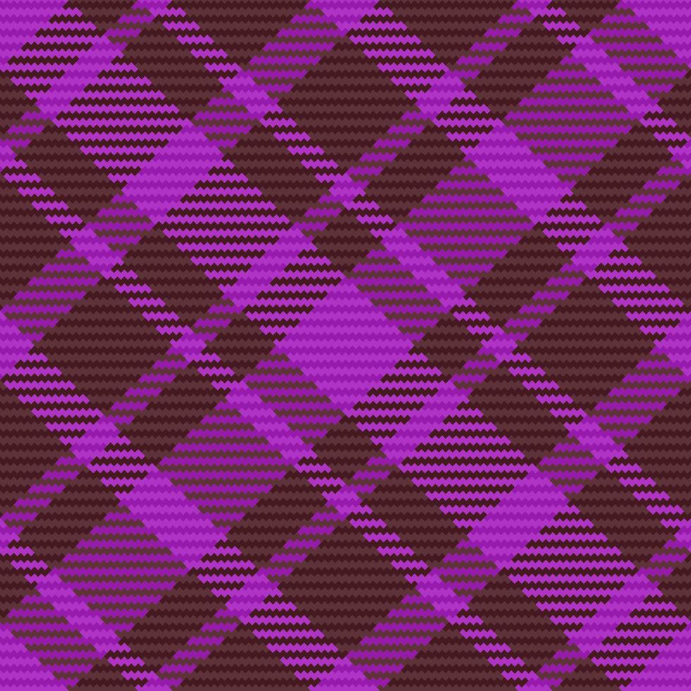 Plaid nahtlos Textil. Textur Hintergrund Vektor. Stoff Tartan Muster überprüfen. vektor