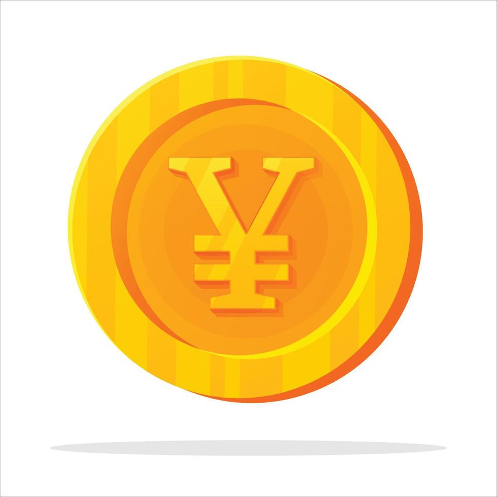 knackig und modern Yen Währung Symbol Vektor perfekt zum Finanzen und Geschäft Designs