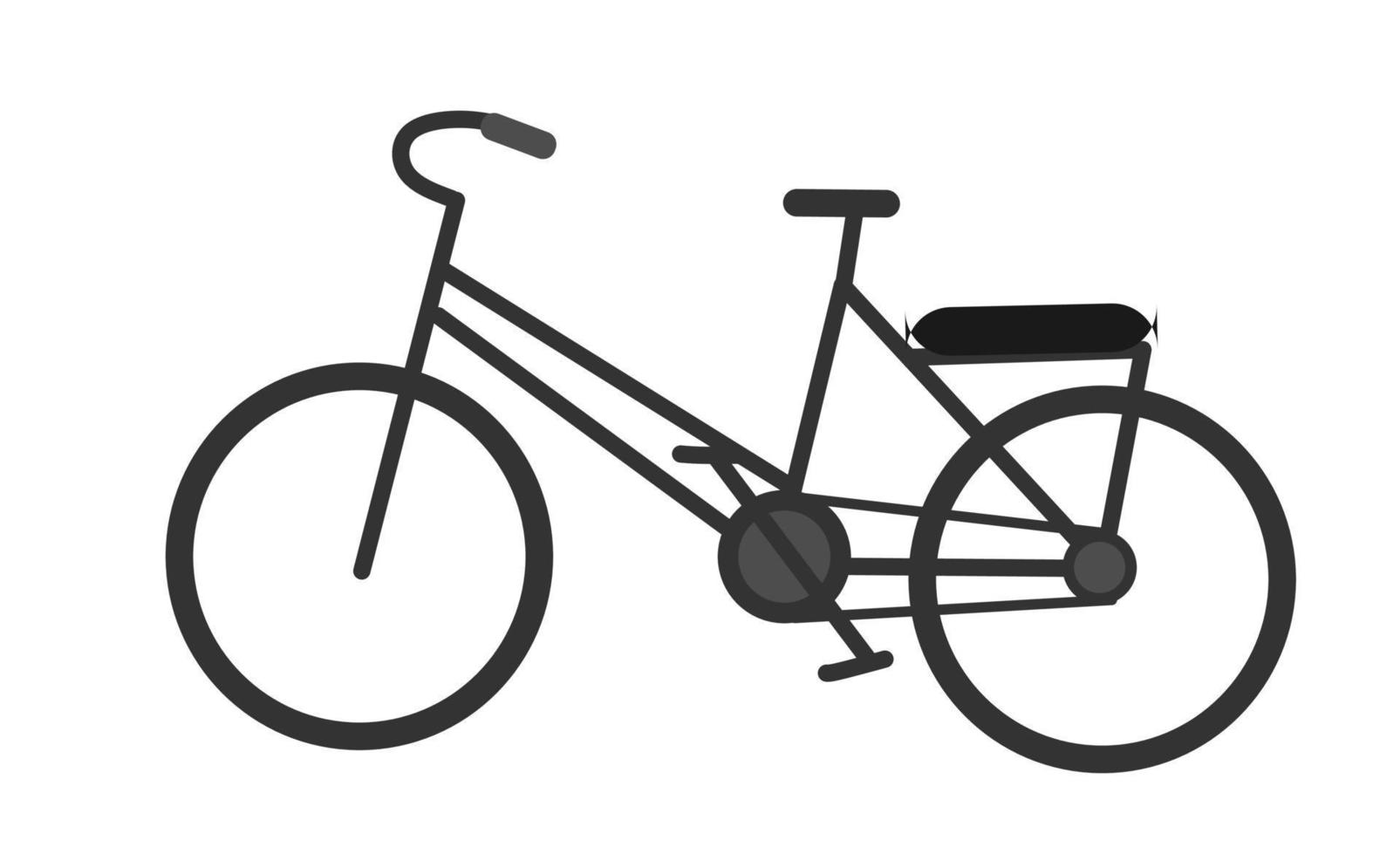 Fahrrad, Fahrzeug, meint von Transport, Transport vektor