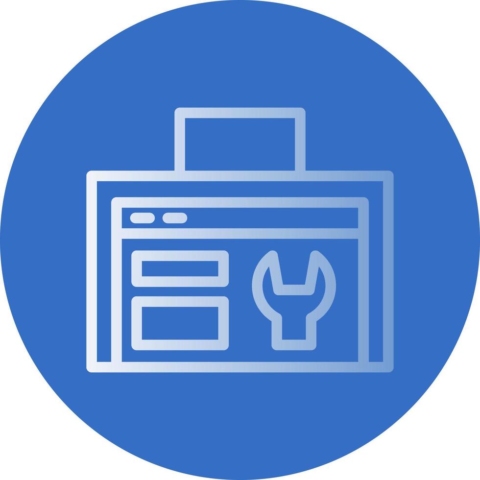 Google Search Console-Vektor-Icon-Design vektor