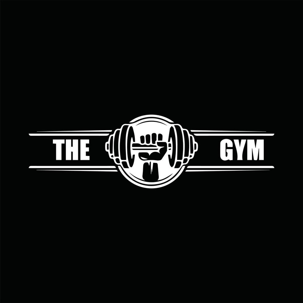 gym t-shirt design vektor