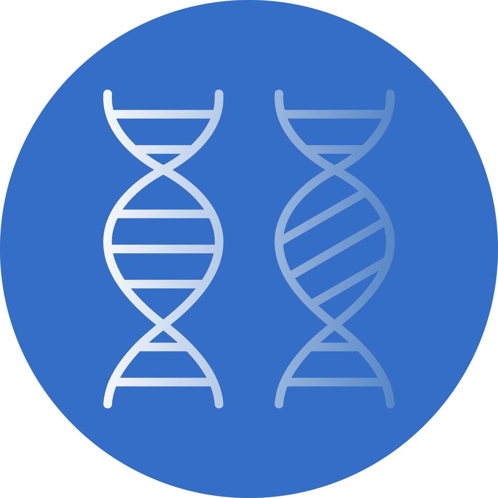 genetisk jämförelse vektor ikon design