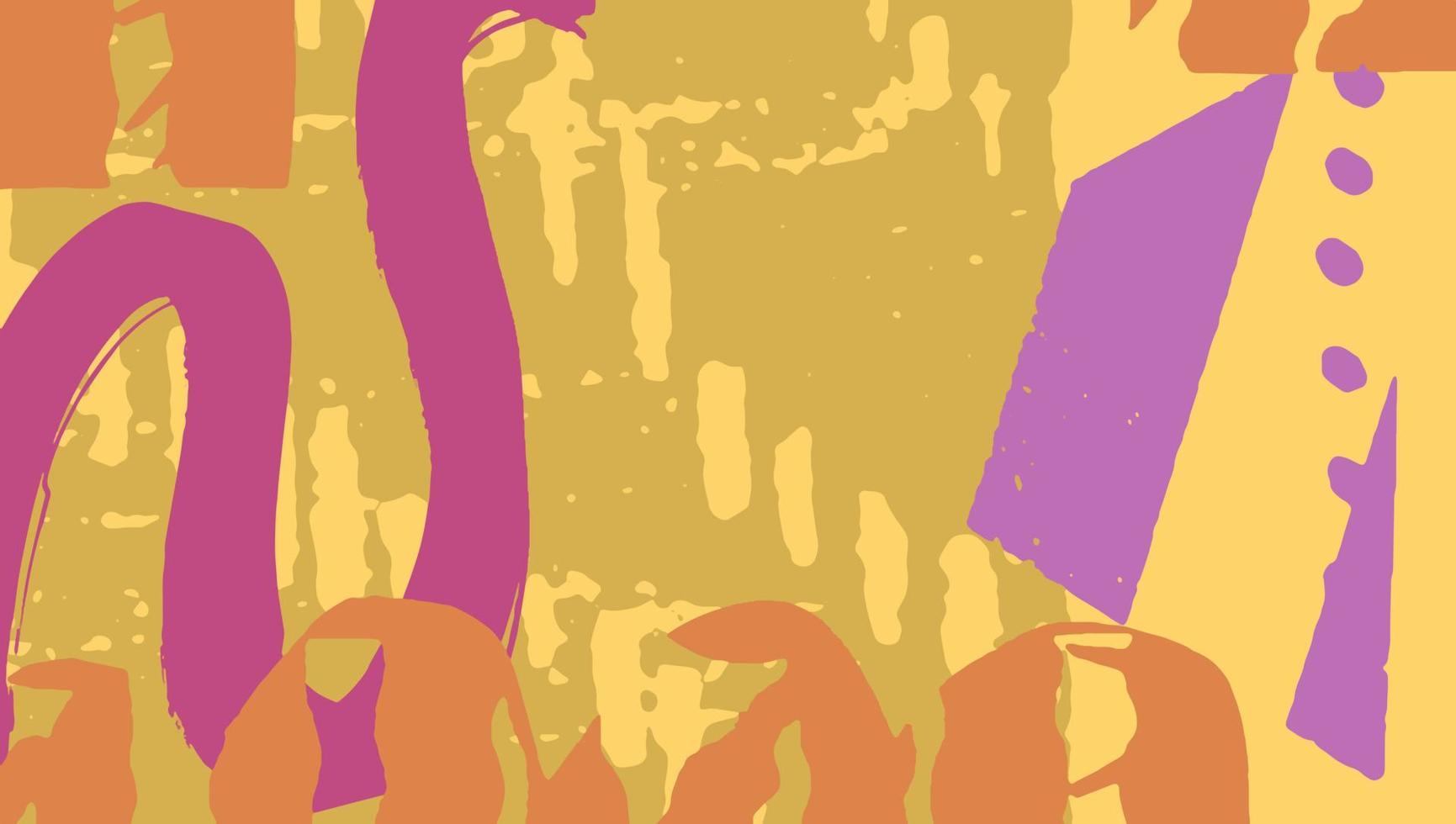 künstlerisch abstrakt Hintergrund mit Pinselstrich Textur malen, schmutzig Kunst Fantasie gut zum Abdeckung, Einladung, Banner, Plakat, Broschüre, Poster, Karte, Flyer und andere. vektor