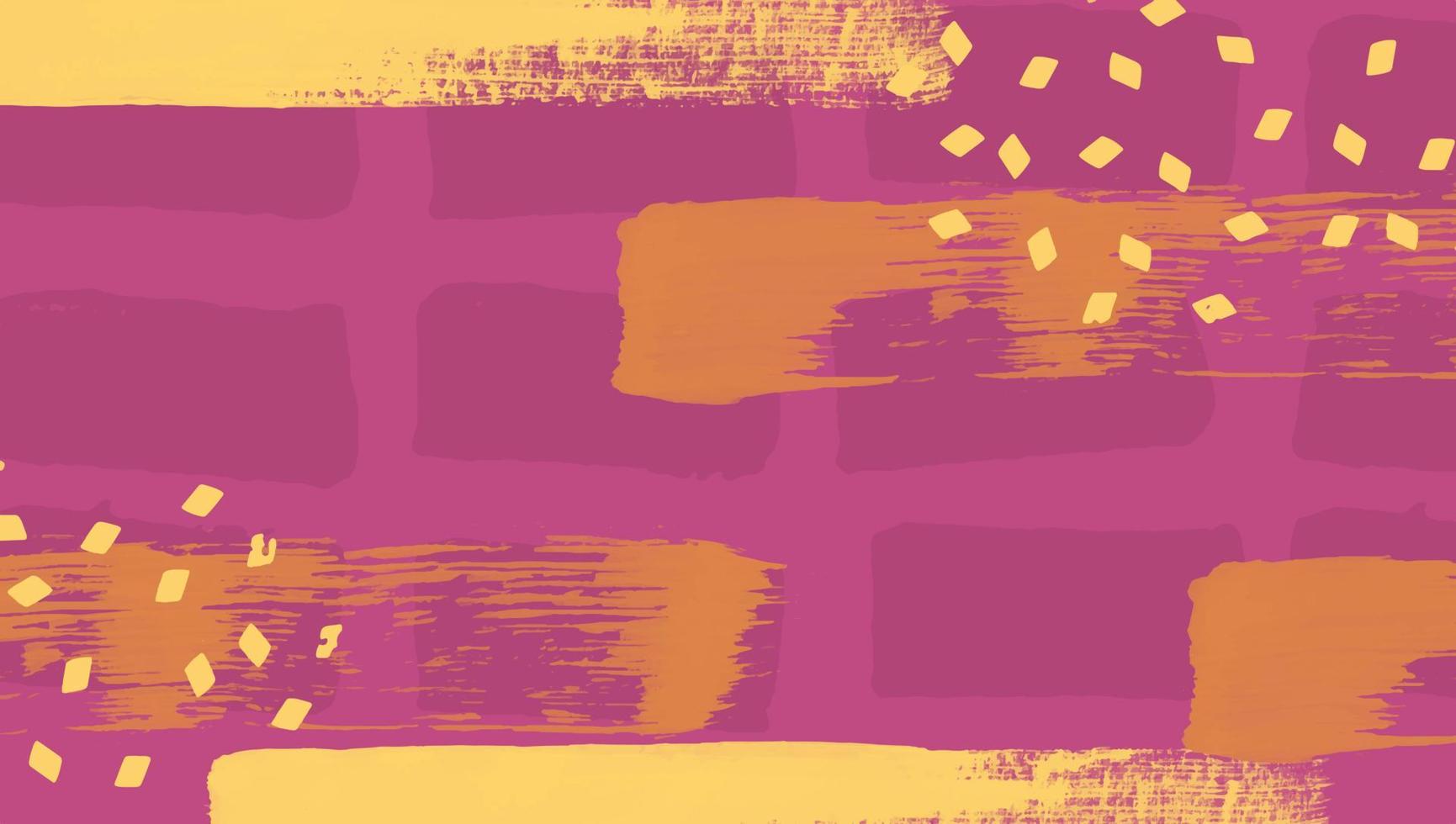 künstlerisch abstrakt Hintergrund mit Pinselstrich Textur malen, schmutzig Kunst Fantasie gut zum Abdeckung, Einladung, Banner, Plakat, Broschüre, Poster, Karte, Flyer und andere. vektor