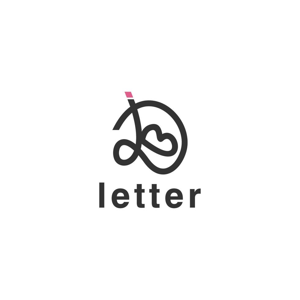 abstrakt Initiale Brief Ö und f e Logo. vektor