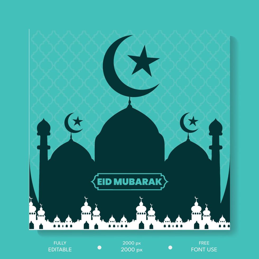 eid Besondere Logo Illustration Design vektor