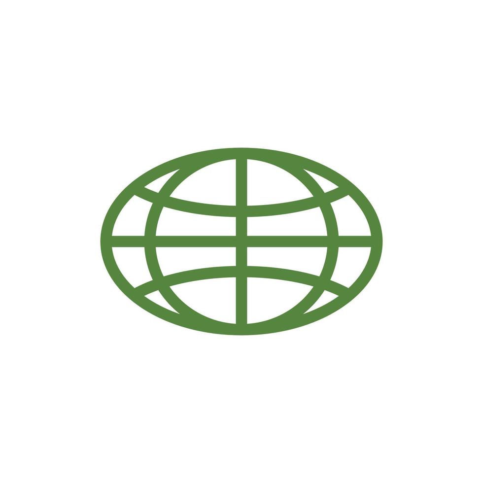 wire världen logotyp mall vektor