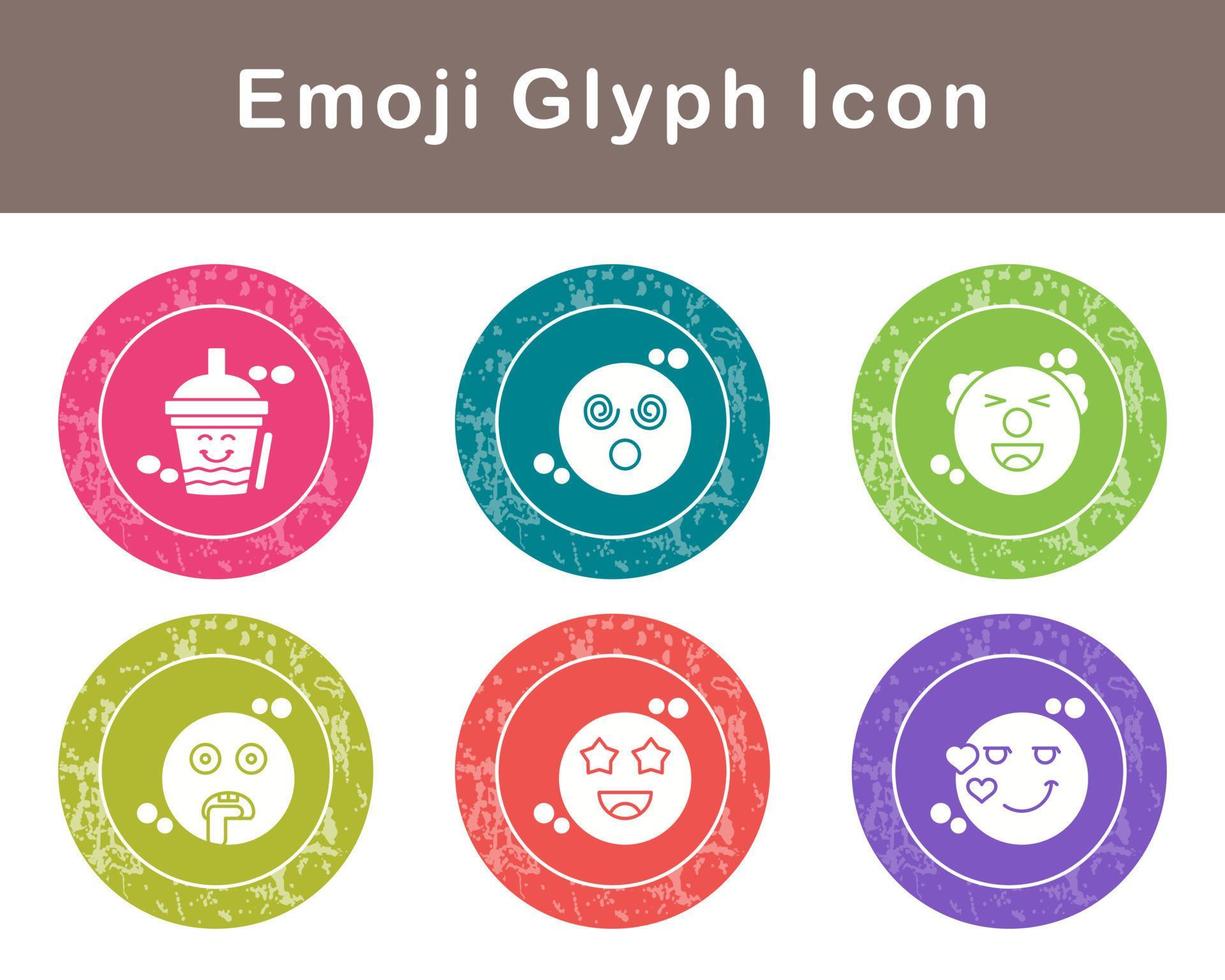 Emoji Vektor Symbol einstellen