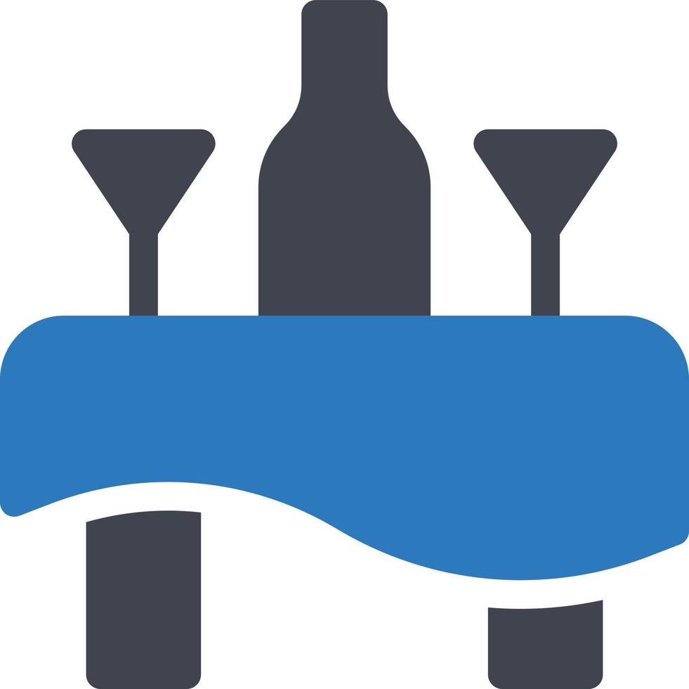 Abendessen Wein Vektor Illustration auf ein hintergrund.premium Qualität symbole.vektor Symbole zum Konzept und Grafik Design.