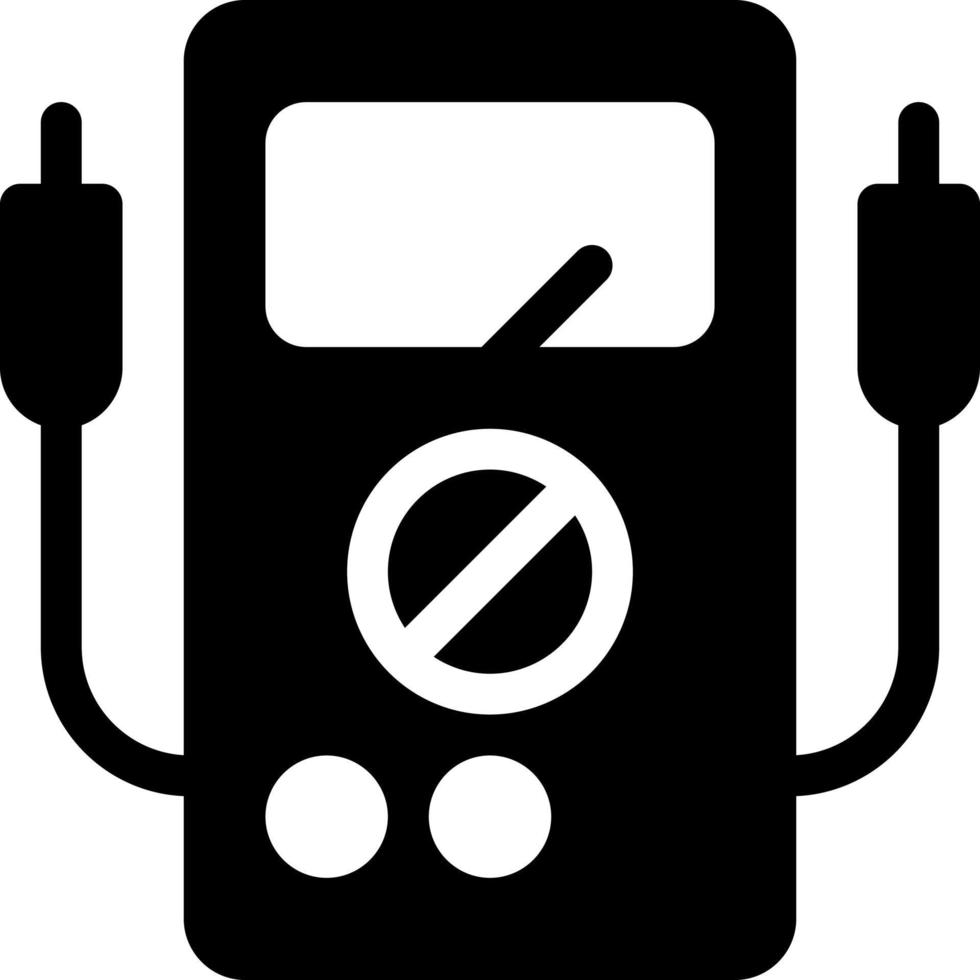 voltmeter vektor illustration på en bakgrund. premium kvalitet symbols.vector ikoner för koncept och grafisk design.