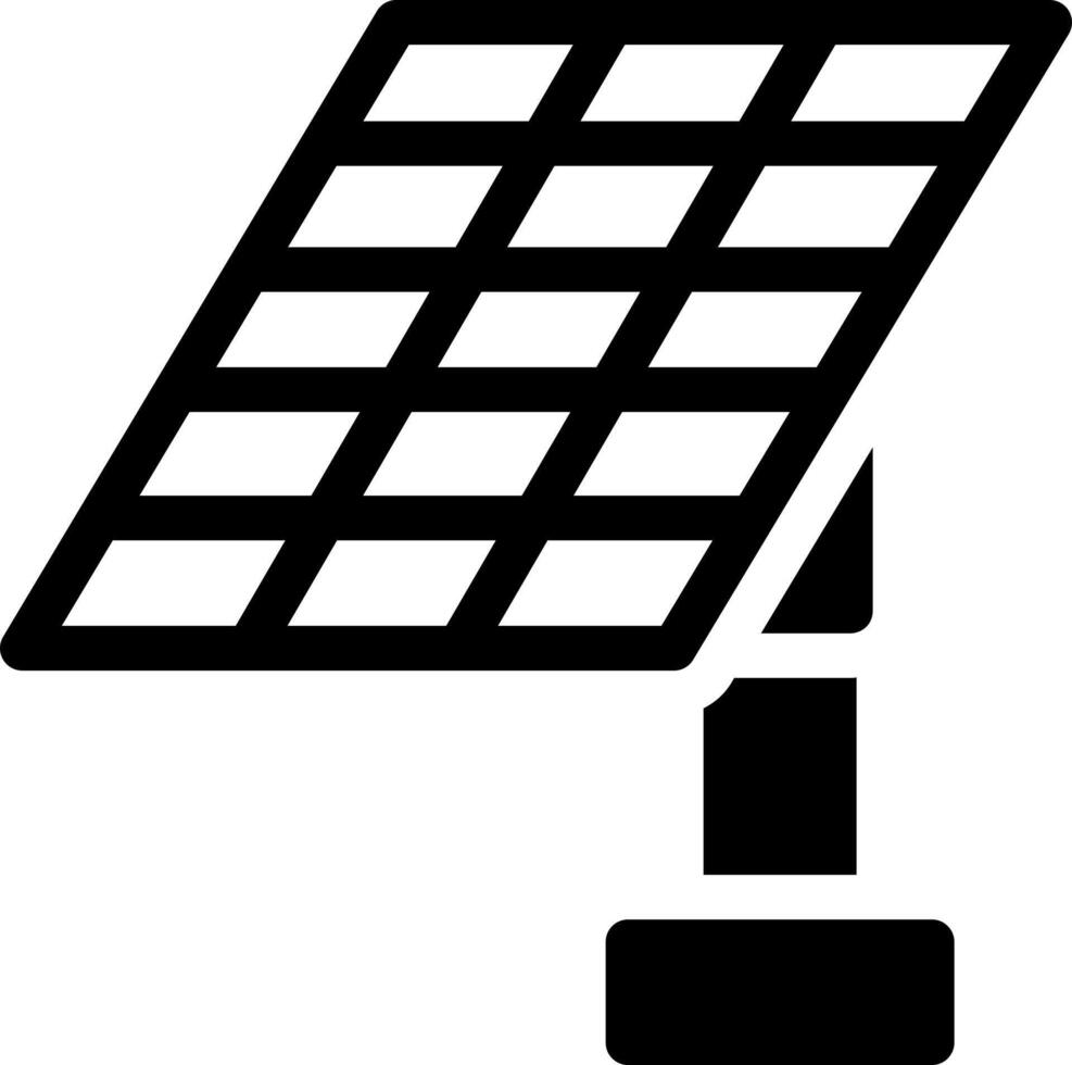 Solarpanel-Vektorillustration auf einem Hintergrund. Premium-Qualitätssymbole. Vektorsymbole für Konzept und Grafikdesign. vektor