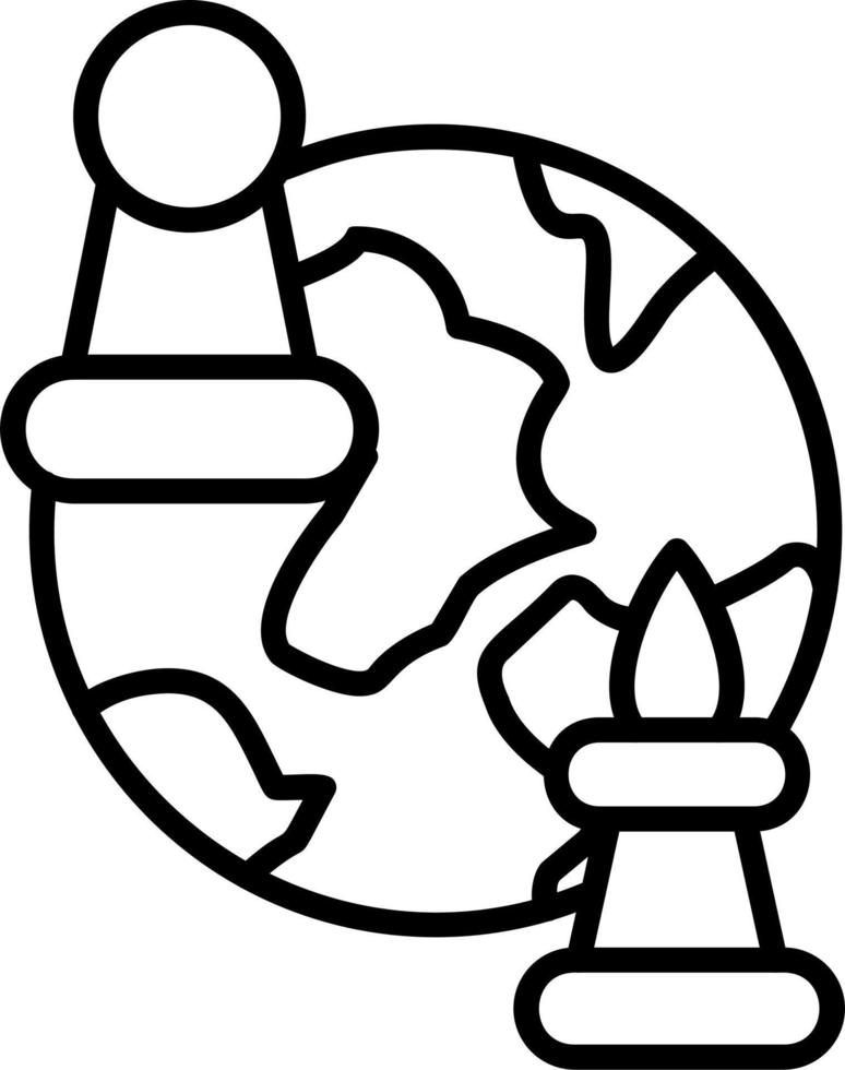 Geopolitik Vektor Symbol