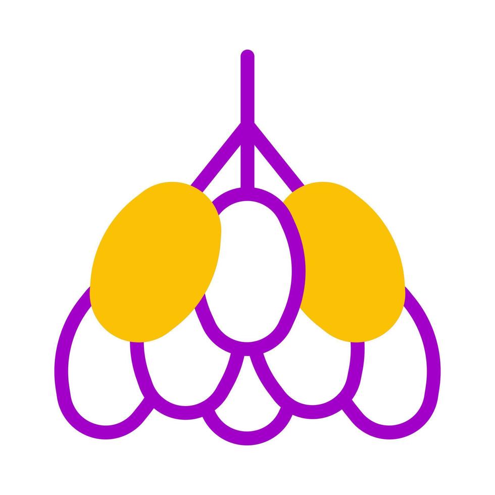 kurma ikon duotone lila gul stil ramadan illustration vektor element och symbol perfekt.