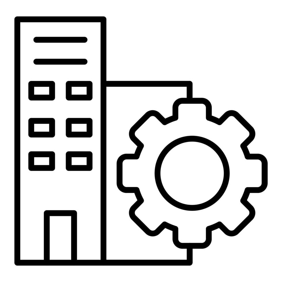 Symbolstil für die Organisation vektor