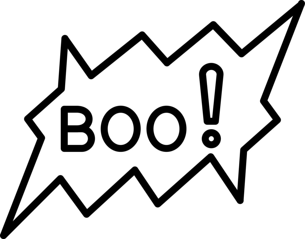 Boo Symbol Stil vektor